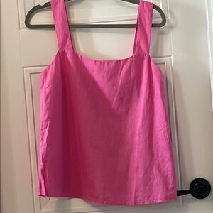 J. Crew Factory Pink Sleeveless Women's Top
